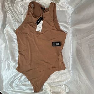 Brand New • Express • Bodysuit • Size Large • Nude